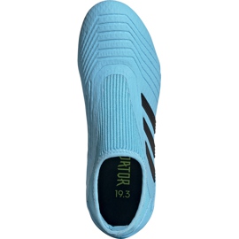 Ghete de fotbal adidas Predator 19.3 Ll Fg Junior albastru EF9039 1