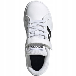 Încălțăminte pentru copii adidas Grand Court C alb și negru EF0109 1