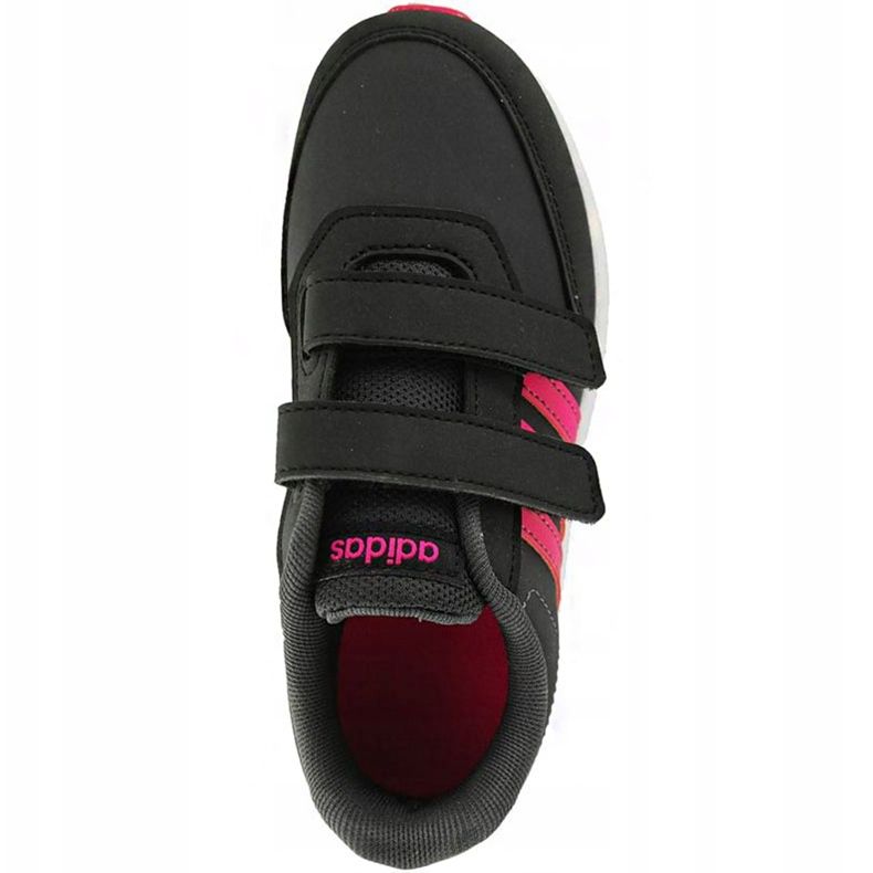 Pantofi copii Adidas Vs Switch 2 Cmf C negru-roz EG1594 1