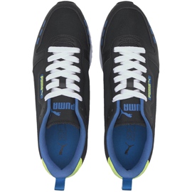 Încălțăminte pentru bărbați Puma R78 Neon black 373203 01 negru 1
