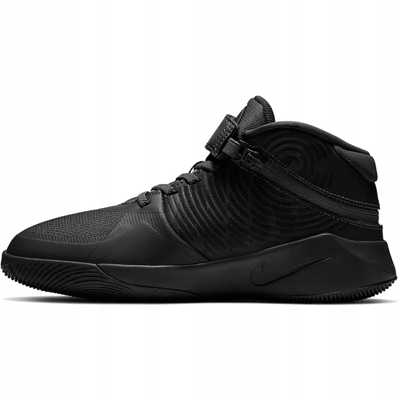 Încălțăminte pentru copii Nike Team Hustle 9 Flyease negru BV2952 010 1