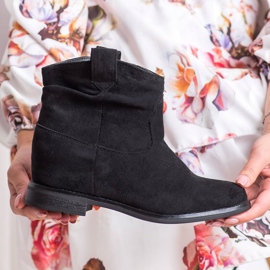 Marquiz Cizme de cowboy elegante negru 1 Marquiz Cizme de cowboy elegante negru 1