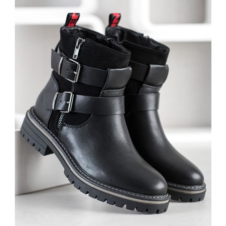 J. Star Muncitori calzi negru 1