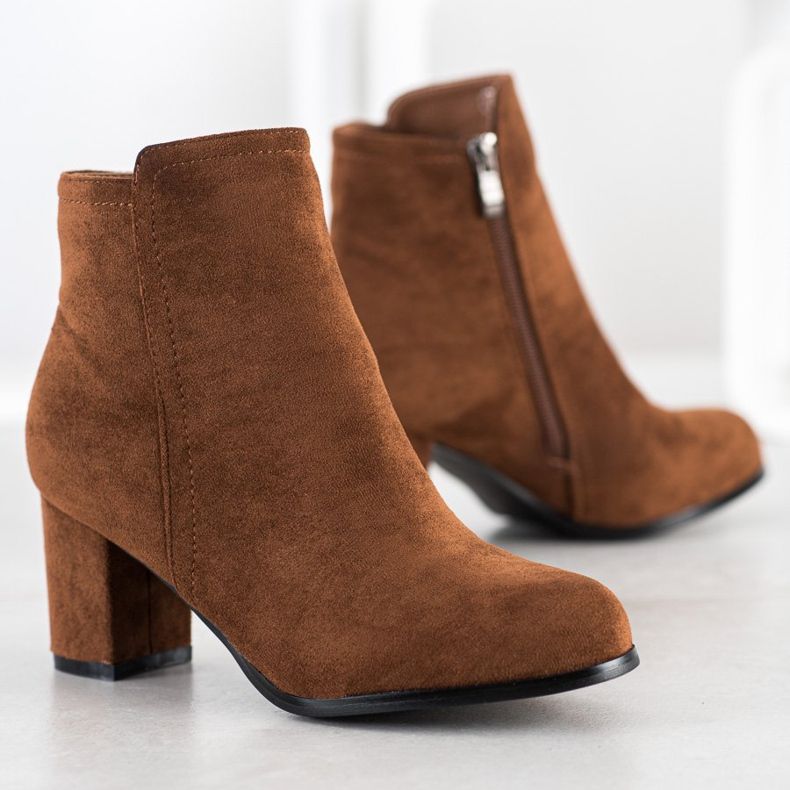 Wilady Cizme de cămilă la modă maro multicolor 1