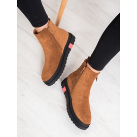 Seastar Cizme pe platforma neagră maro 1 Seastar Cizme pe platforma neagră maro 1