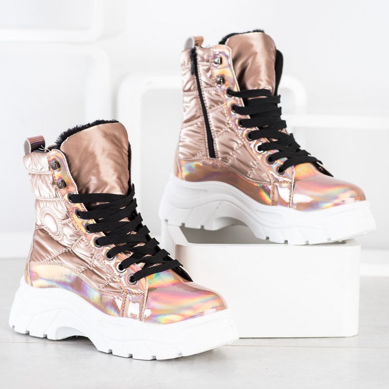 SHELOVET Trapperii matlasați la modă de aur 1