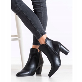 SHELOVET Cizme calde pe stâlp negru 2