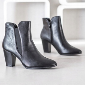 SHELOVET Cizme calde pe stâlp negru 1