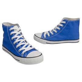 Adidași de top Konwers 8222 Albastru 2