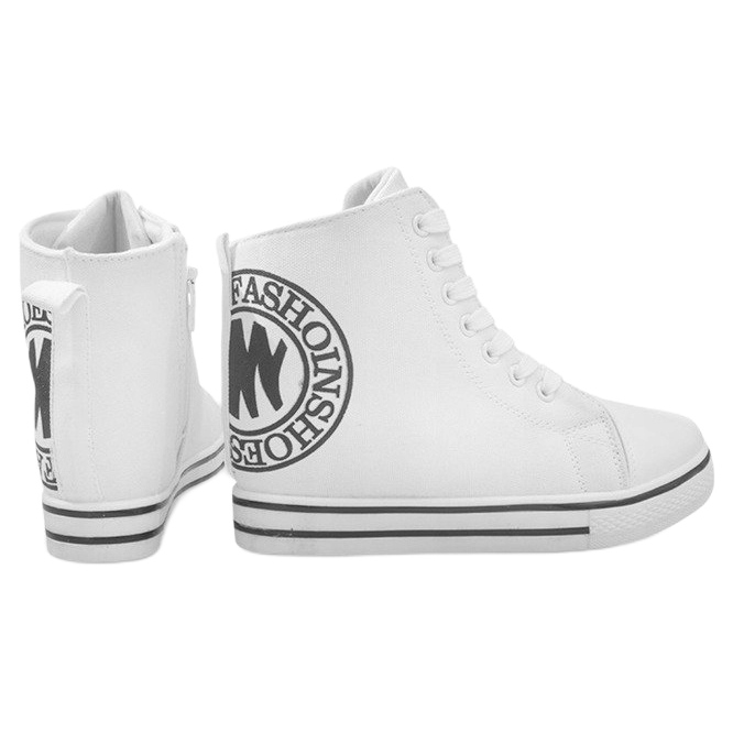 Adidași la modă LT1608 Alb 1