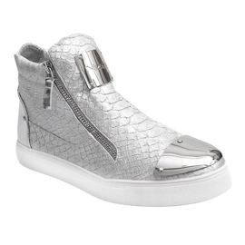Adidași de top Q55 Silver argint 1