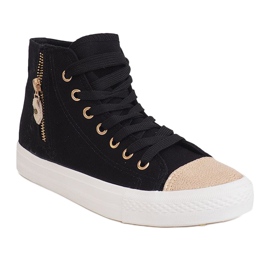 Adidași High Slider Hit Adidași H-11 Negru alb 2