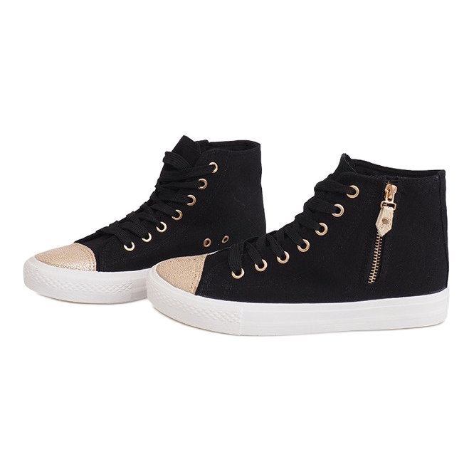 Adidași High Slider Hit Adidași H-11 Negru alb 1