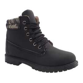 Ghete izolate din lemn MD1710C negru 2