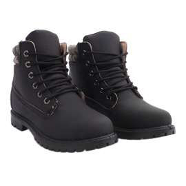 Ghete izolate din lemn MD1710C negru 3