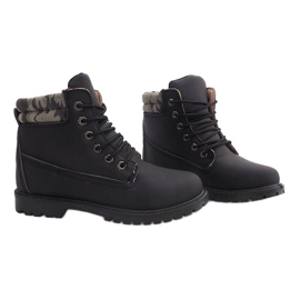 Ghete izolate din lemn MD1710C negru 4