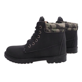 Ghete izolate din lemn MD1710C negru 1
