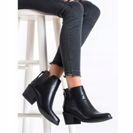 Kayla Cizme confortabile din piele ecologică negru 1 Kayla Cizme confortabile din piele ecologică negru 1