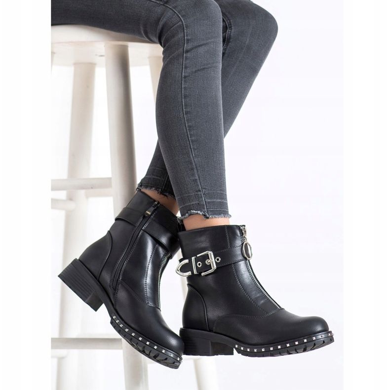 Kayla Muncitori negri cu stil negru 2