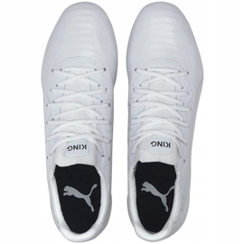 Ghete de fotbal Puma King Platinum Fg Ag white 105606 03 alb alb 1