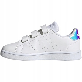 Pantofi copii Adidas Advantage C albi FY4625 1