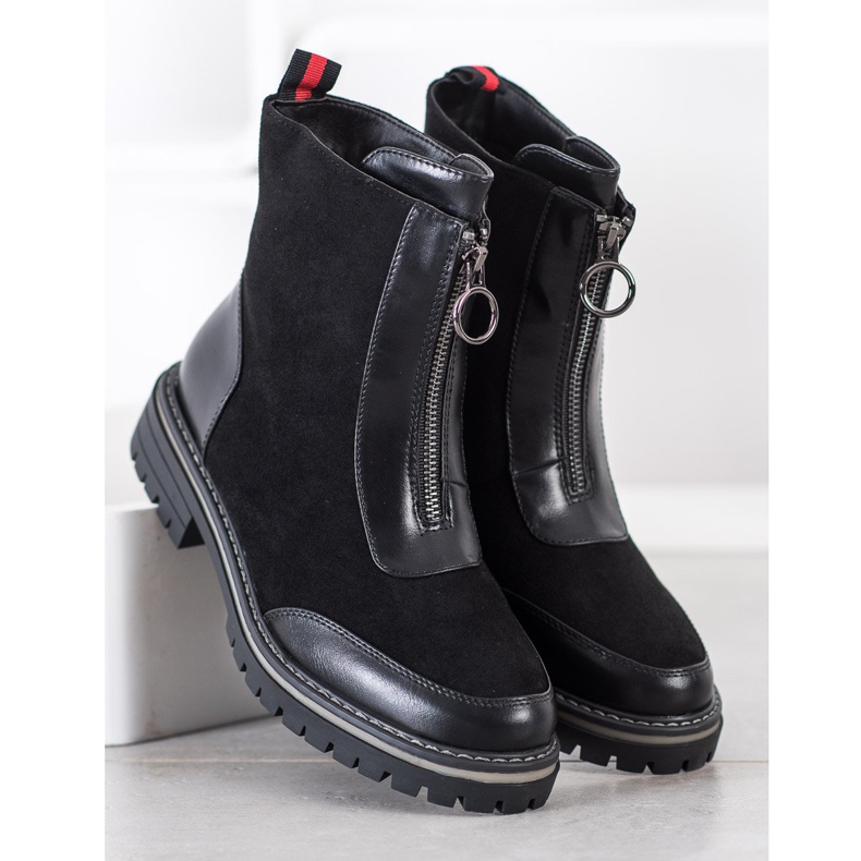 J. Star Muncitori calzi pe glisor negru 2