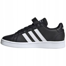 Încălțăminte adidas Grand Court C Jr EF0108 alb negru 2