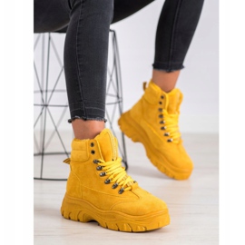 SHELOVET Trappers de modă galbenă 2