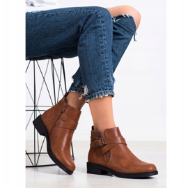 Top Shoes Cizme maro clasice 2