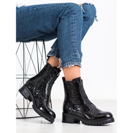 Super Me Workery Snake Print negru 2