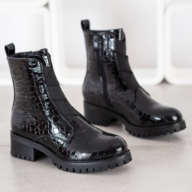 Super Me Workery Snake Print negru 3