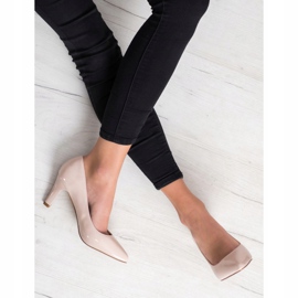 Goodin Pompele lăcuite bej 1