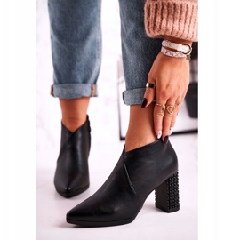 Cizme de damă pe post Sergio Leone negru BT497 1