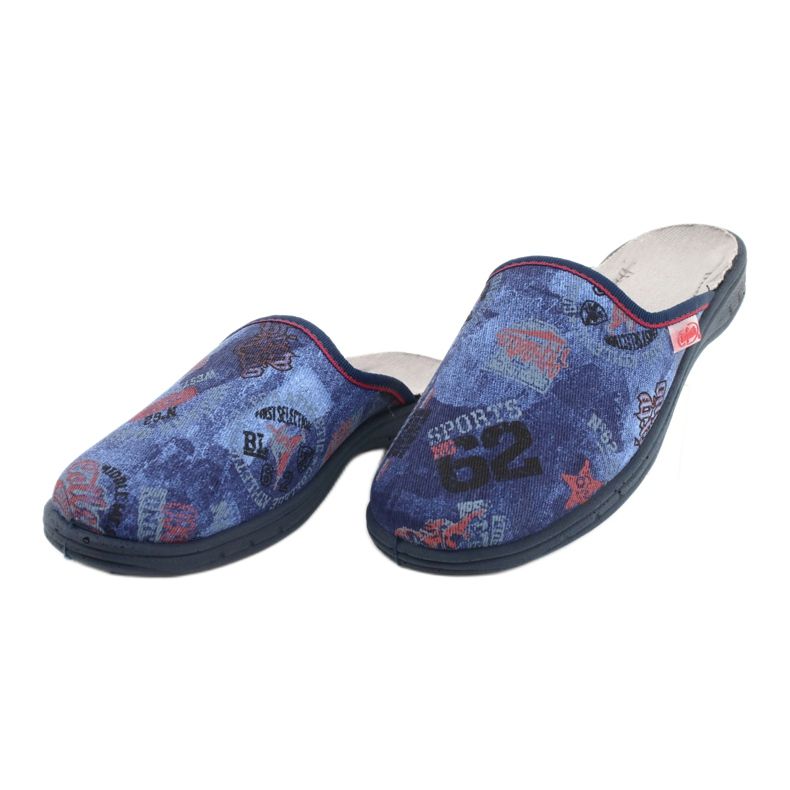 Pantofi pentru copii Befado colorate 707Y415 roșu albastru 3