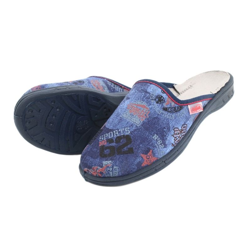 Pantofi pentru copii Befado colorate 707Y415 roșu albastru 4