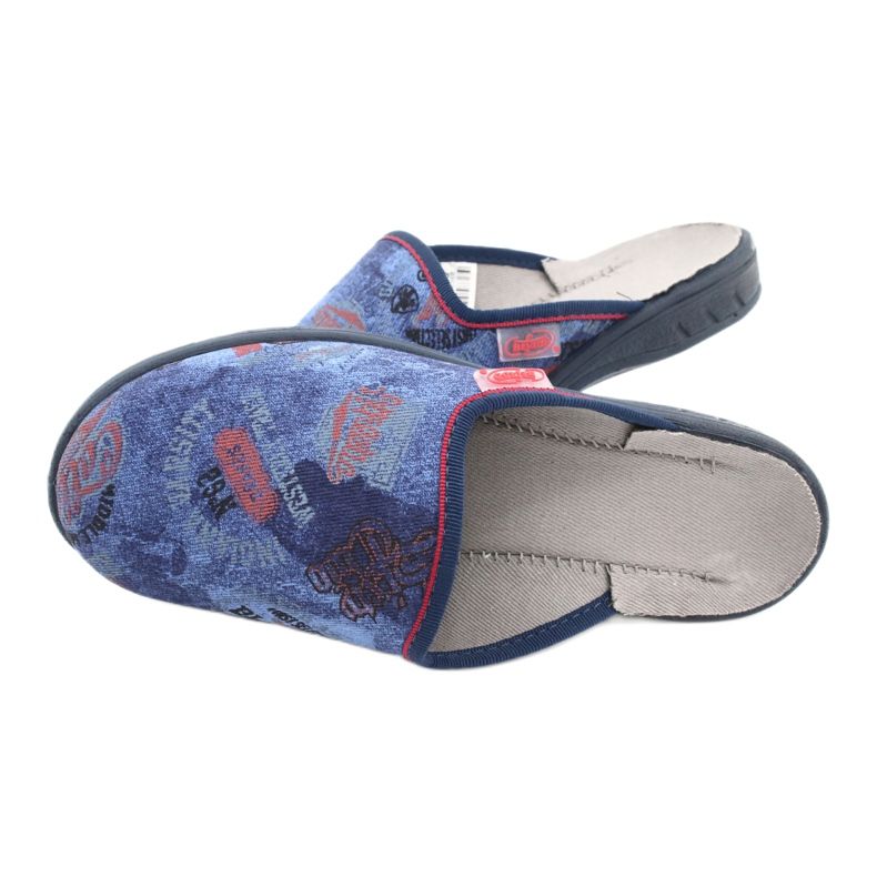 Pantofi pentru copii Befado colorate 707Y415 roșu albastru 5