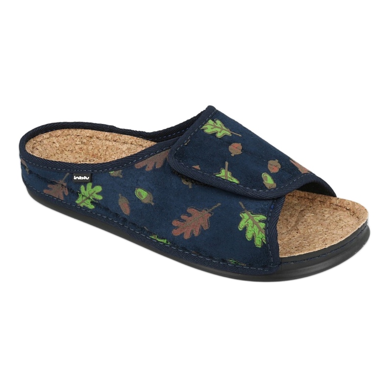 Încălțăminte de damă Inblu 155D115 albastru marin verde 1