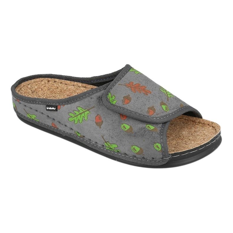 Încălțăminte de damă Inblu 155D116 gri multicolor verde 1 Încălțăminte de damă Inblu 155D116 gri multicolor verde 1