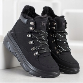 Kylie Trappers de lumină pe platformă negru 3