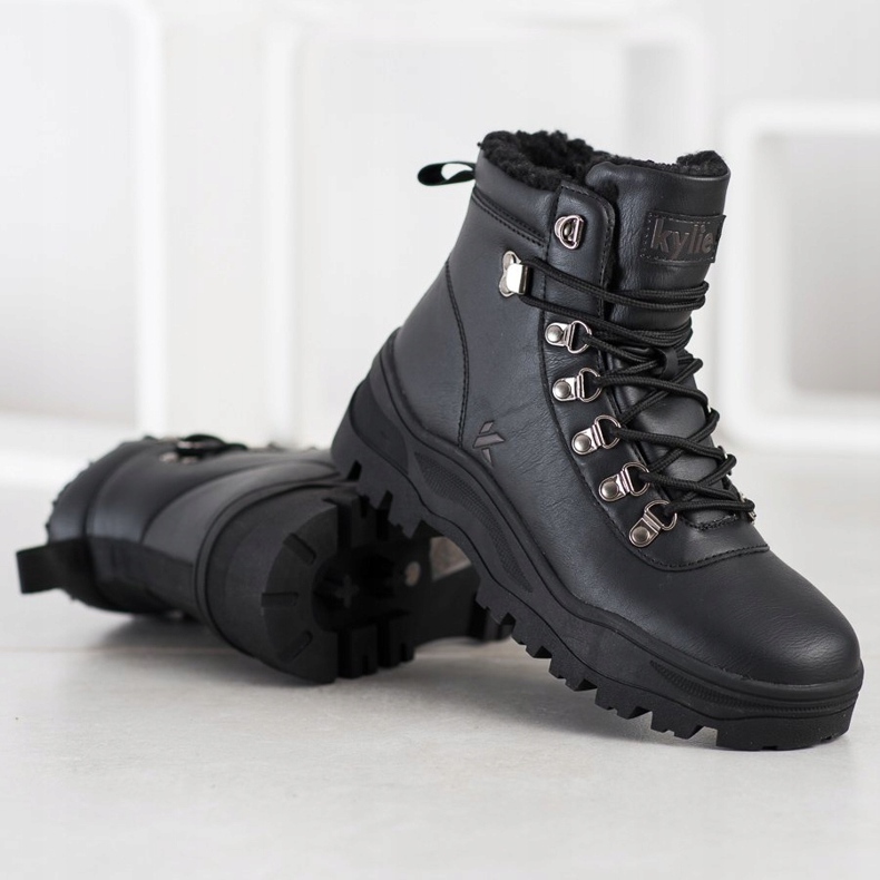 Kylie Trappers On The Platform negru 1