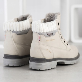 SHELOVET Ghete de drumeție pentru pantofi noi bej 1