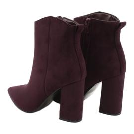Evento Cizme din piele intoarsa din piele intoarsa violet 6
