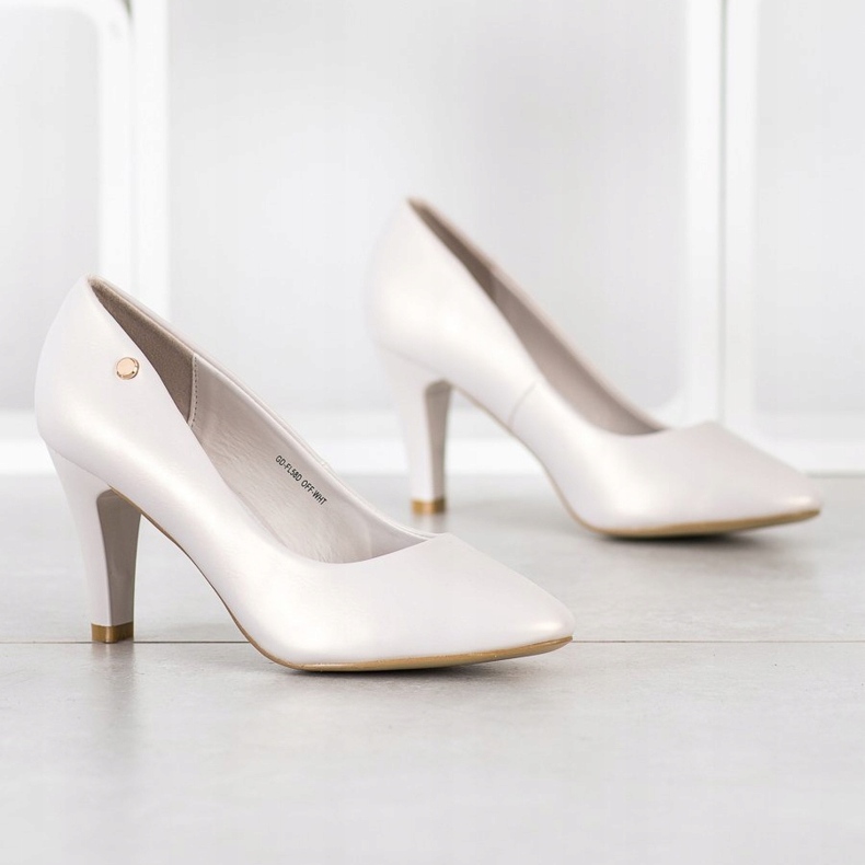 Goodin Pompele casual alb multicolor 1