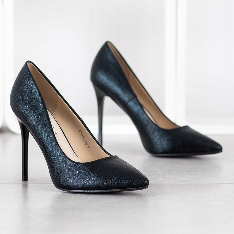 Goodin Tocuri înalte la modă negru 1