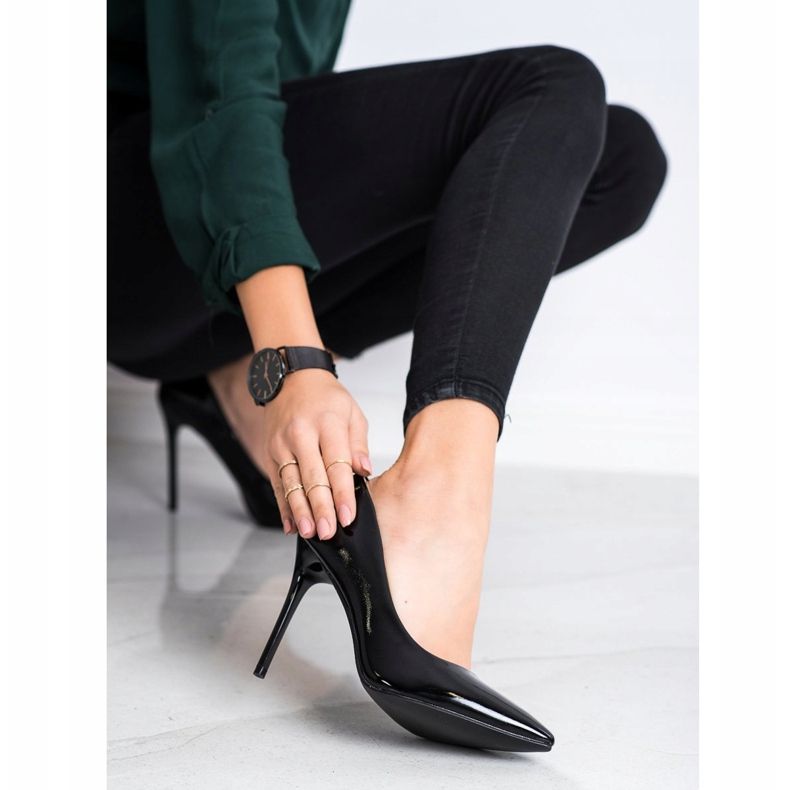 Goodin Tocuri înalte la modă negru 2