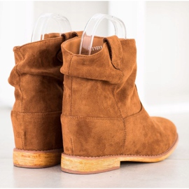 Cizme de cowboy de Sergio Leone maro galben 1 Cizme de cowboy de Sergio Leone maro galben 1