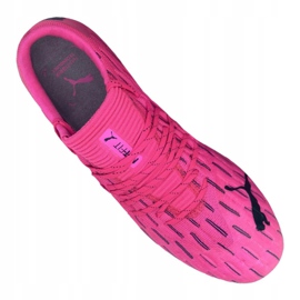 Ghete de fotbal Puma Future 6.1 Netfit Low Fg / Ag M 106182-03 multicolor roz 2