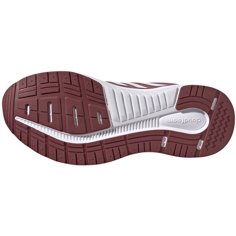 Pantofi de alergare pentru femei adidas Galaxy 5 burgundy FW6124 alb roșu 5
