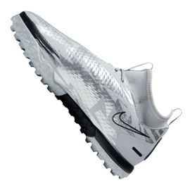 Pantofi de fotbal Nike Phantom Gt Academy Df Se Tf Jr DA2289-001 multicolor argint 5