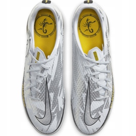 Pantofi de fotbal Nike Phantom Gt Scorpion Academy Ic DA2265 001 argint argint 1